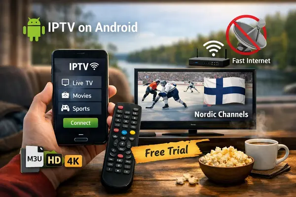 IPTV Android-puhelimessa