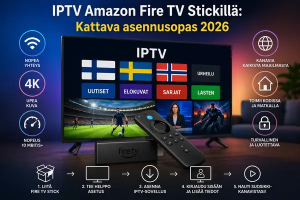 IPTV Amazon Fire TV Stickillä