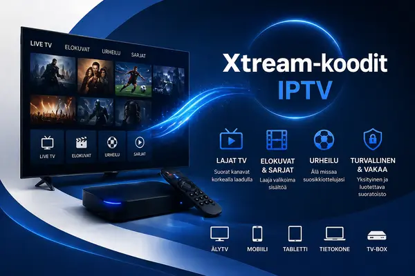 Xtream-koodit IPTV