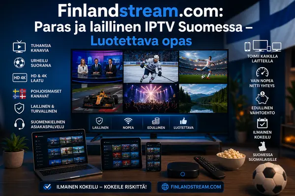 Paras ja laillinen IPTV Suomessa