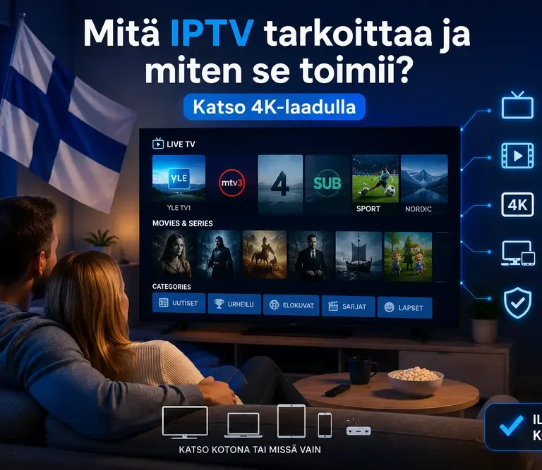 Mitä IPTV tarkoittaa