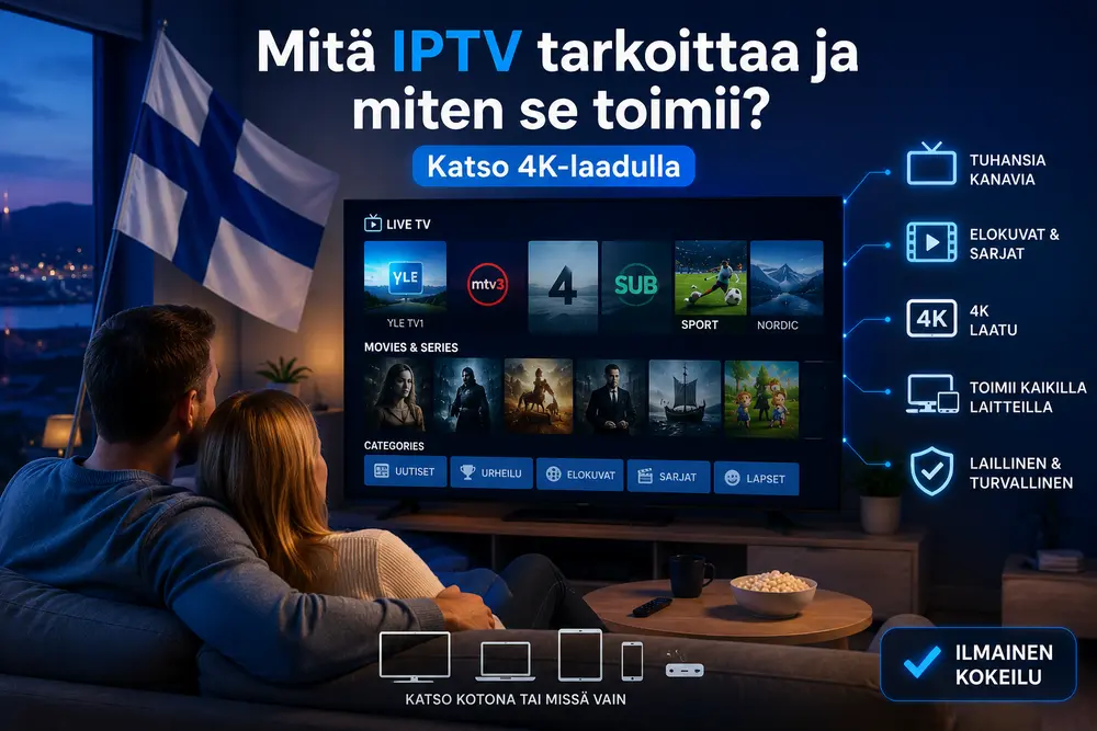 Mitä IPTV tarkoittaa