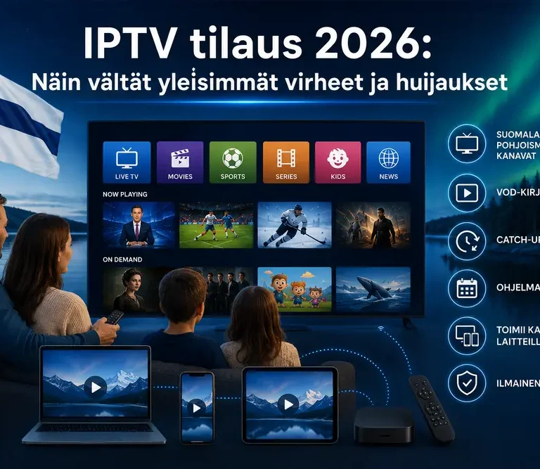 IPTV tilaus 2026