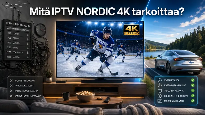 IPTV NORDIC 4K: Suomen Luotettavin ja Turvallisin Valinta 2026 nordic iptv