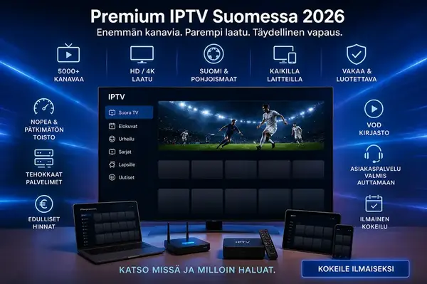 Premium IPTV-palvelin