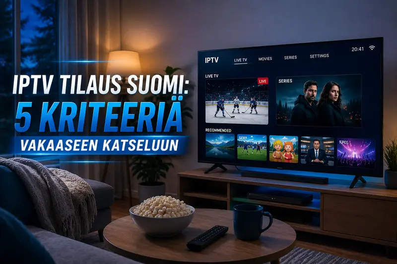 Iptv tilaus suomi