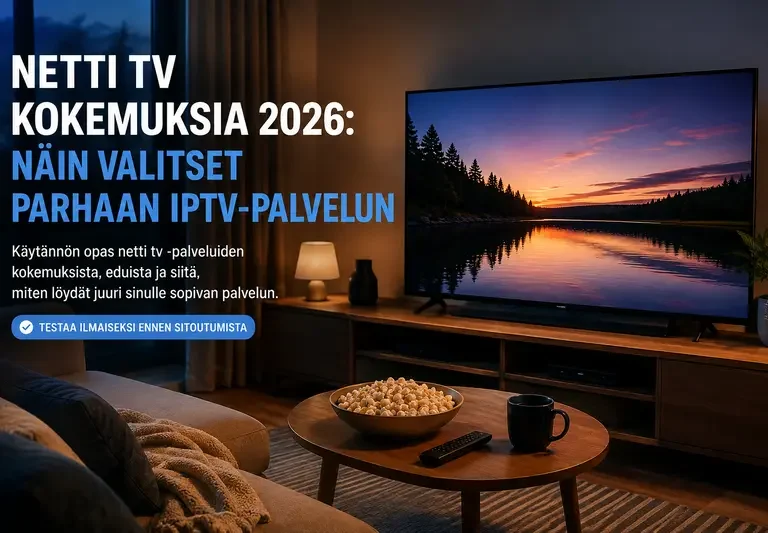 Netti tv kokemuksia